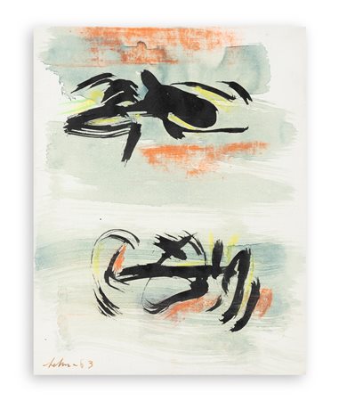 GÉRARD ERNEST SCHNEIDER (1896-1986) - Senza Titolo, 1963