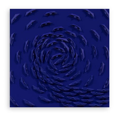 RICCARDO GUSMAROLI (1963) - Vortice Blu
