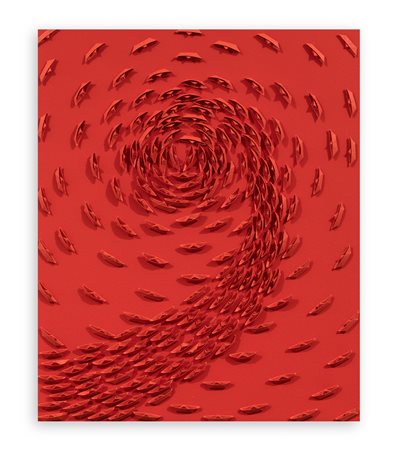 RICCARDO GUSMAROLI (1963) - Vortice Rosso