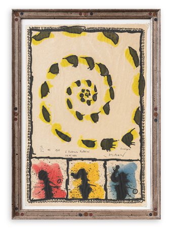 PIERRE ALECHINSKY (1927) - Energie, 1988