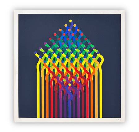 JULIO LE PARC (1928) - Senza Titolo
