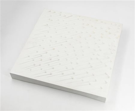 GÜNTHER UECKER (1930-2015) - Weißer Regen (Pioggia bianca), 1968