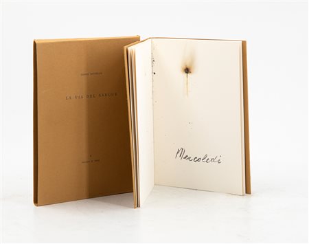 JANNIS KOUNELLIS (1936-2017) - La via del sangue, 1973