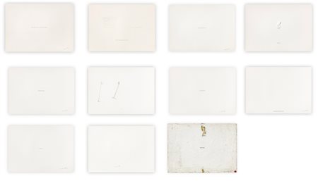 PIER PAOLO CALZOLARI (1943) - Senza Titolo, 1975