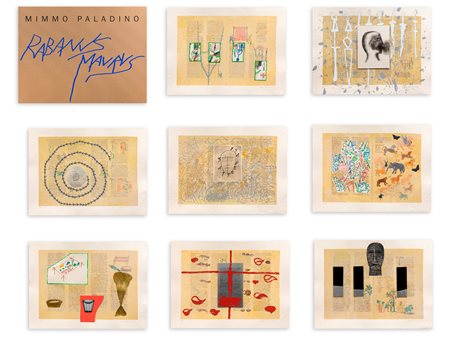MIMMO PALADINO (1948) - Rabanus Maurus - De Universo, 2004