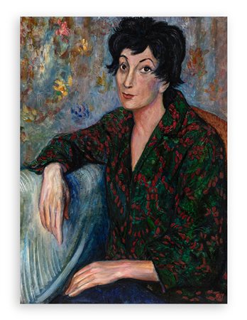 ALIGI SASSU (1912-2000) - Ritratto di Luisa, 1960