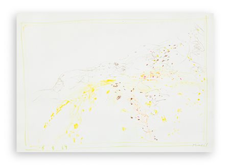 ANTON ZORAN MUSIC (1909-2005) - Senza Titolo, 1964
