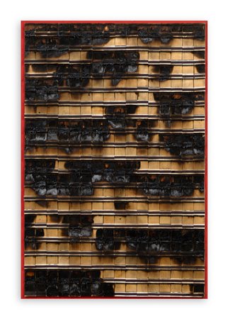 BERNARD AUBERTIN (1934-2015) - Pochettes d'allumettes brûlées, 1974