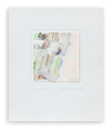 RICCARDO GUARNERI (1933) - Accadimenti, 1991
