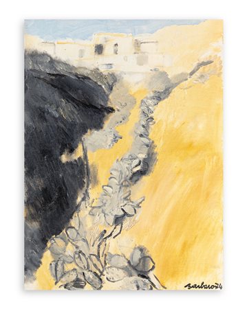 SAVERIO BARBARO (1924-2020) - Terra di gitani, 1974
