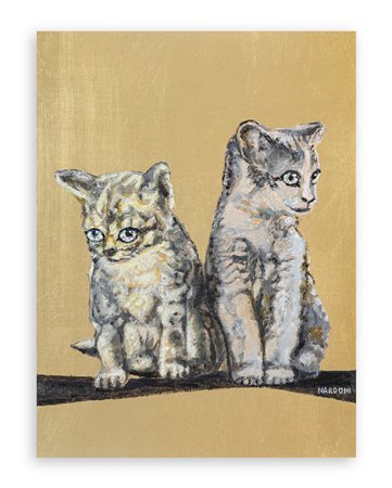 SERGIO NARDONI (1947) - Due gattini