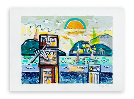 IBRAHIM KODRA (1918-2006) - Senza Titolo
