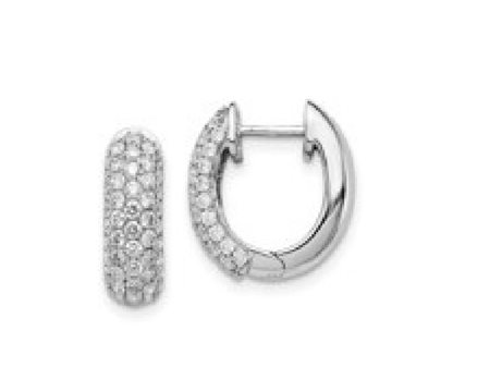 ORECCHINI IN ORO CON DIAMANTI NATURALI PER 1,58 CT - 840 NAT 18K