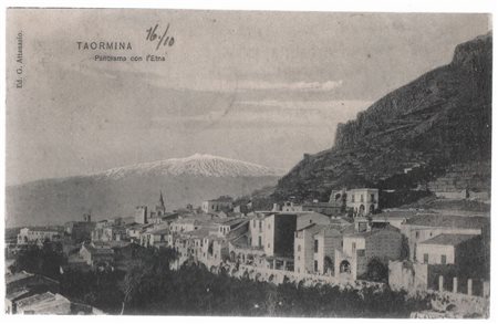 Cartolina fotografica Taormina