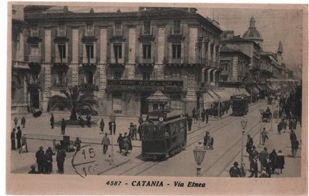 Cartolina fotografica Catania