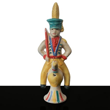 Nove Ceramiche (Vicenza)  - Fischietto policromo raffigurante soldato