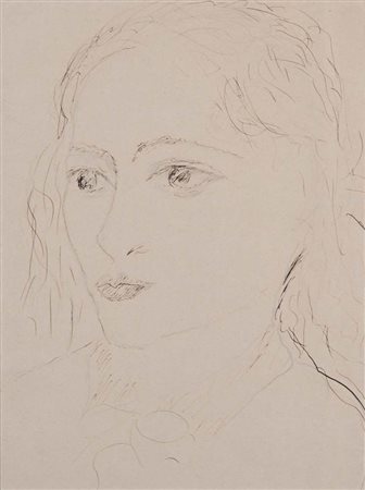 Antonietta Raphael Mafai (attribuito a) (Kaunas 1895 - Roma 1975) Ritratto...