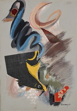 Antonio Marasco (Nicastro 1896 - Firenze 1975) Presenze Formali Tecnica mista...
