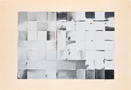 Gianfranco Fini (Roma 1936) Senza titolo Collage di cartoncini agentati...
