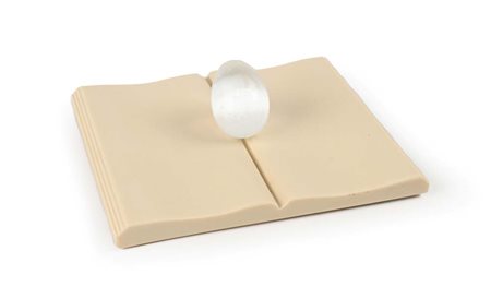 Mirella Bentivoglio (Klagenfurt 1922 - Roma 2017) Libro con uovo bianco...