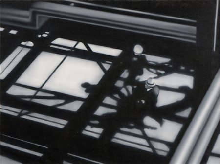 Thorsten Kirchhoff (Copenhagen, 1960) Disciplina, 1995 Acrilico su tela, cm...