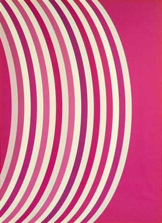 Tobias Rehberger (Esslingen, 1966) M.3.1 Rot Kreisstreifen - Strisce Rosse,...