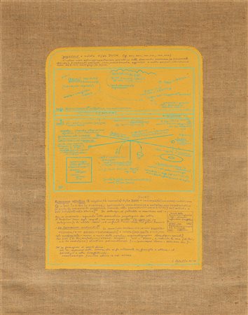 Luca Maria Patella (Roma, 1934 - 2003) Interpretazione di un particolare del...