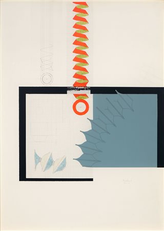 Agostino Bonalumi (Vimercate (Mi), 1935 - Milano, 2013) Progetto, 1971...