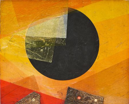 Roberto Crippa (Milano, 1921 - Bresso (Mi), 1972) Landscape, 1970 Collage e...