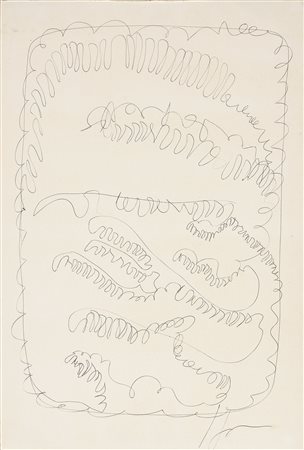 Lucio Fontana (Rosario Santa Fè, 1899 - Varese, 1968) Concetto spaziale, 1963...
