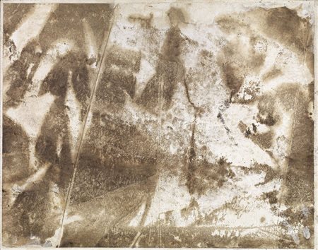 Pino Pascali (Bari, 1935 - Roma, 1968) Muffe, 1961 Tecnica mista su carta...