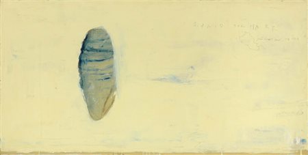 Piero Pizzi Cannella (Roma, 1955) Diario del mare, anni Novanta Olio e...