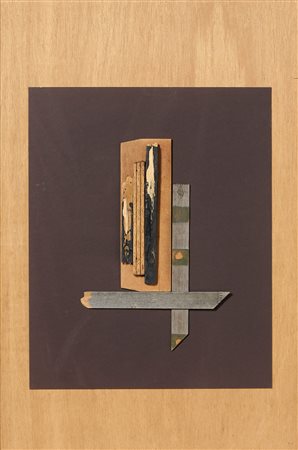 Louise Nevelson (Kiev, 1900 - New York, 1988) Senza titolo, 1971 ca. Collage...