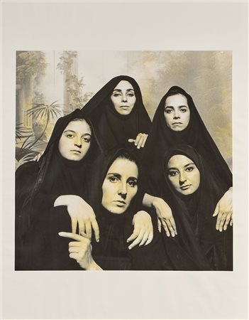 Shirin Neshat (Kaswin, 1957) Peaceful Paradise, Women of Allah series, 1995...