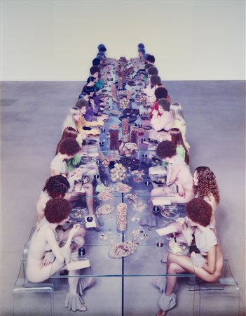 Vanessa Beecroft (Genova, 1969) VB52, Castello di Rivoli, 2003 C-Print, ed....