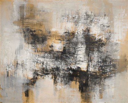 Mario Bionda (Torino, 1913 - Penango (At), 1985) Grande spazio grigio, 1960...