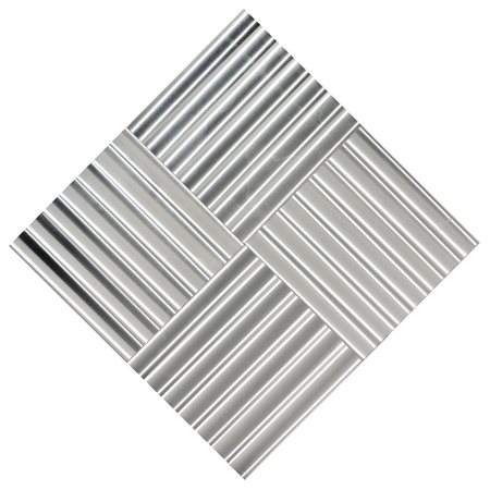 Getulio Alviani (Udine, 1939 - Milano, 2018) Superficie a testura vibratile,...