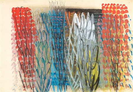 Tancredi (Feltre (Bl), 1927 - Roma, 1964) Composizione, 1953/54 Tempera e...
