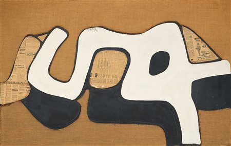 Conrad Marca-Relli (Boston, 1913 - Parma, 2000) M-4-73, 1973 Tecnica mista e...