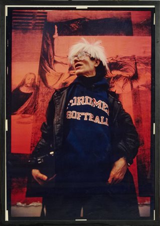 Fabrizio Garghetti (Salsomaggiore (Pr), 1939) Andy Warhol davanti al Cenacolo...
