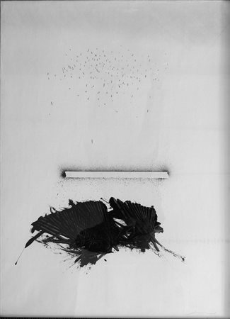 Emilio Scanavino (Genova, 1922 - Milano, 1986) Senza titolo, 1979 Acrilico su...