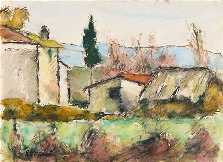 Ardengo Soffici (Rignano sull'Arno (Fi), 1879 - Vittoria Apuana (Lu), 1964)...