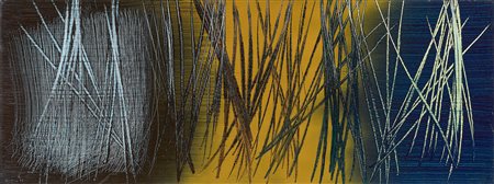 Hans Hartung (Lipsia, 1904 - Antibes, 1989) T1962-U10, 1962 Acrilico e...