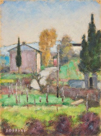 Ardengo Soffici (Rignano sull'Arno (Fi), 1879 - Vittoria Apuana (Lu), 1964)...