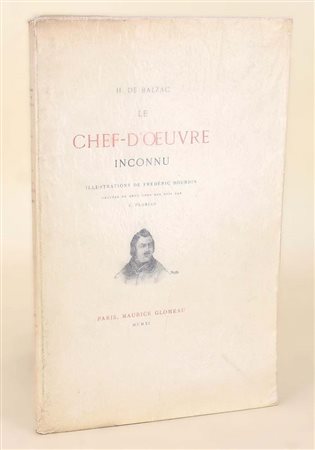 [iniziali e nota autografa Glomeau] de Balzac, Honoré: Chef-D'Œuvre, 1911 -...