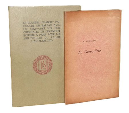 de Balzac, Honoré: Le Colonel Chabert, 1924 - de Balzac, Honoré: La...
