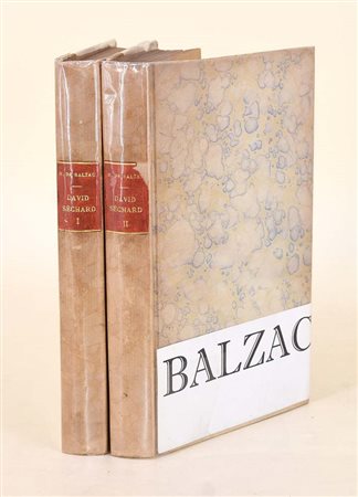 de Balzac, Honoré: David Séchard, 1843 Parigi, Dumont éditeur, 1843. In 8°...