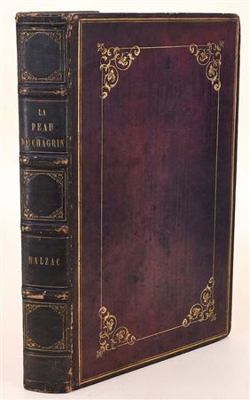 de Balzac, Honoré: La Peau de Chagrin, 1838 Parigi, Abel Ledoux Libraire,...