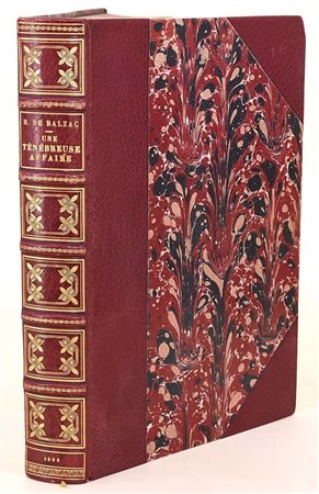 de Balzac, Honoré: Une Ténébreuse Affaire, 1909 - n.72/300 Parigi, L....