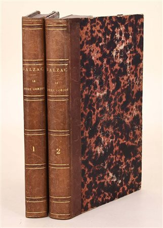de Balzac, Honoré: Le Père Goriot, 1835 Parigi, Librairie de Werdet, 1835. In...